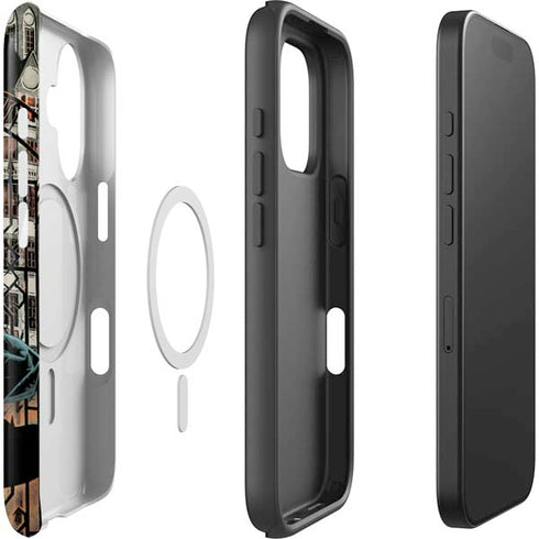 DC Comics The Joker Walking Dark Grounds Comic Art By Lee Bermejo iPhone 16 Plus Magsafe Impact Case
